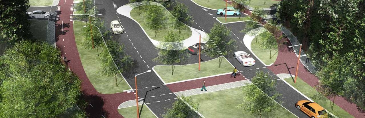wegwerkzaamheden parklaan bennekom